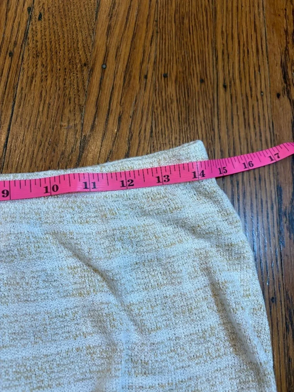 L*Space‎ Carmen Hacci Knit Pants Sz L | Cream Tan | Boho Luxe Beach Cover Up